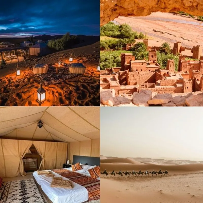 4 Tage Wüstentour ab Marrakesch mit 2 Nächten in der Sahara